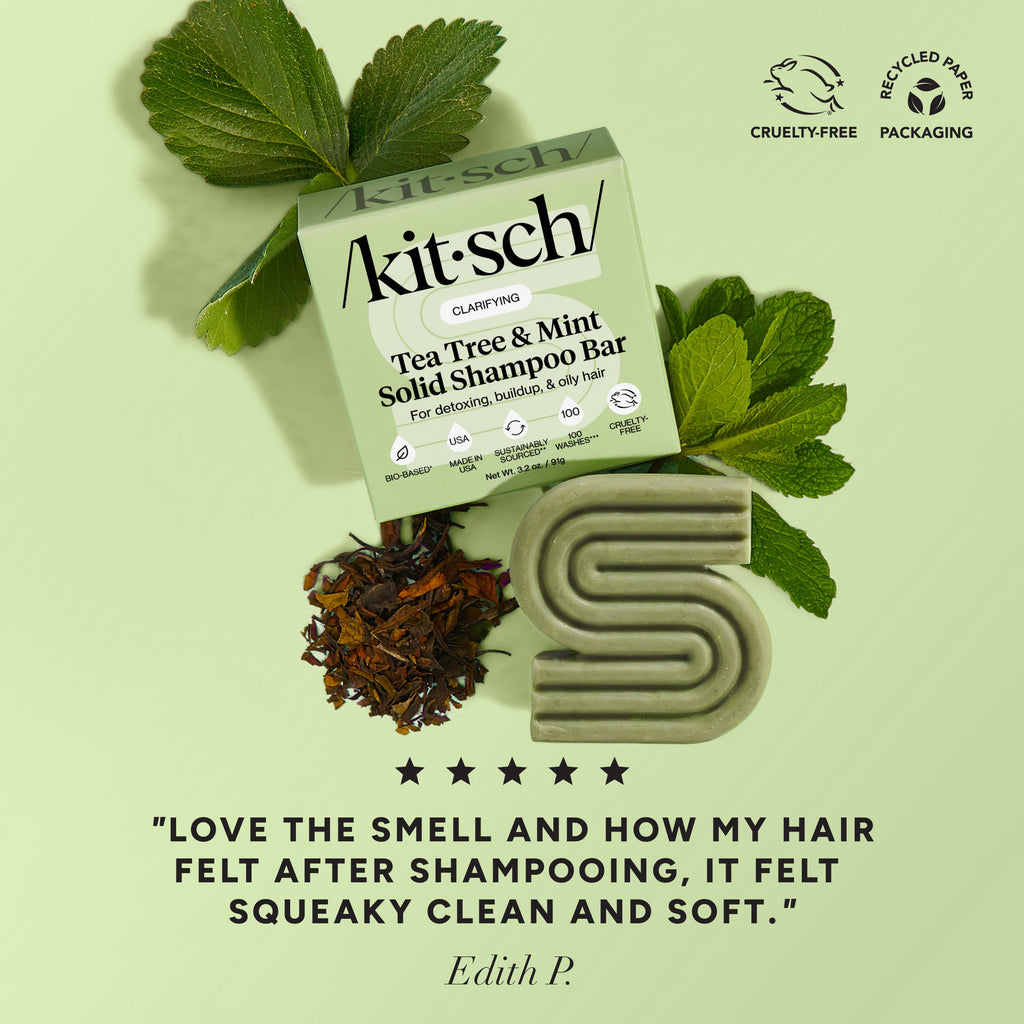 Tea Tree &amp; Mint Clarifying Shampoo &amp; Conditioner Bar Combo