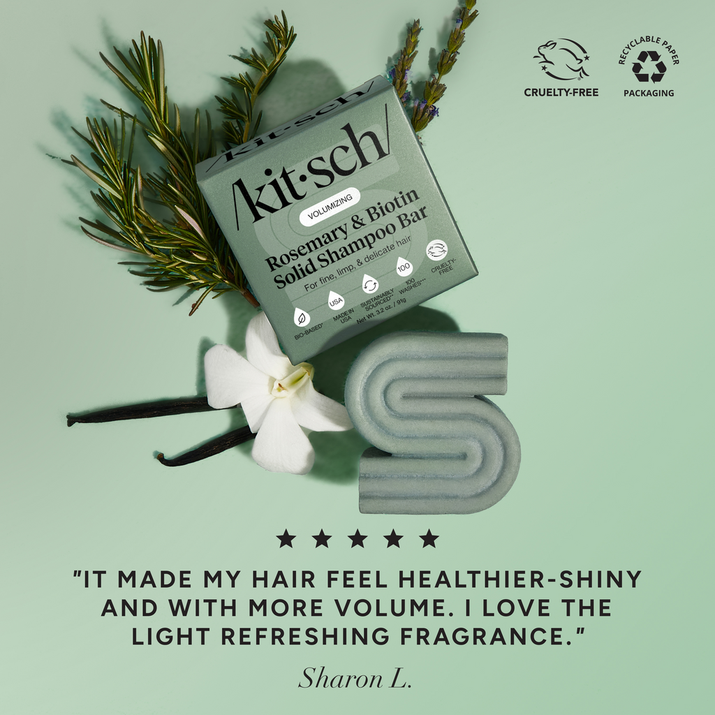 Rosemary &amp; Biotin Volumizing Shampoo &amp; Conditioner Bar Combo