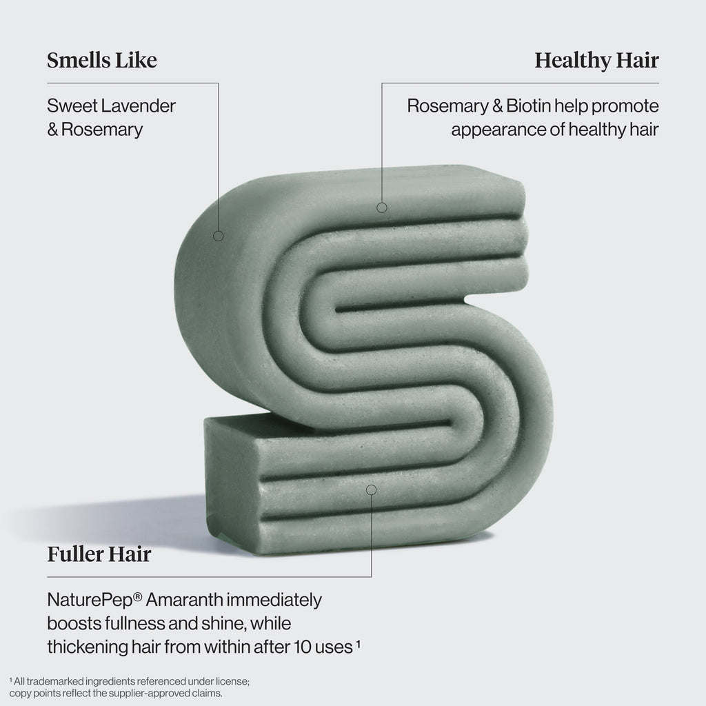 Rosemary &amp; Biotin Volumizing Shampoo Bar