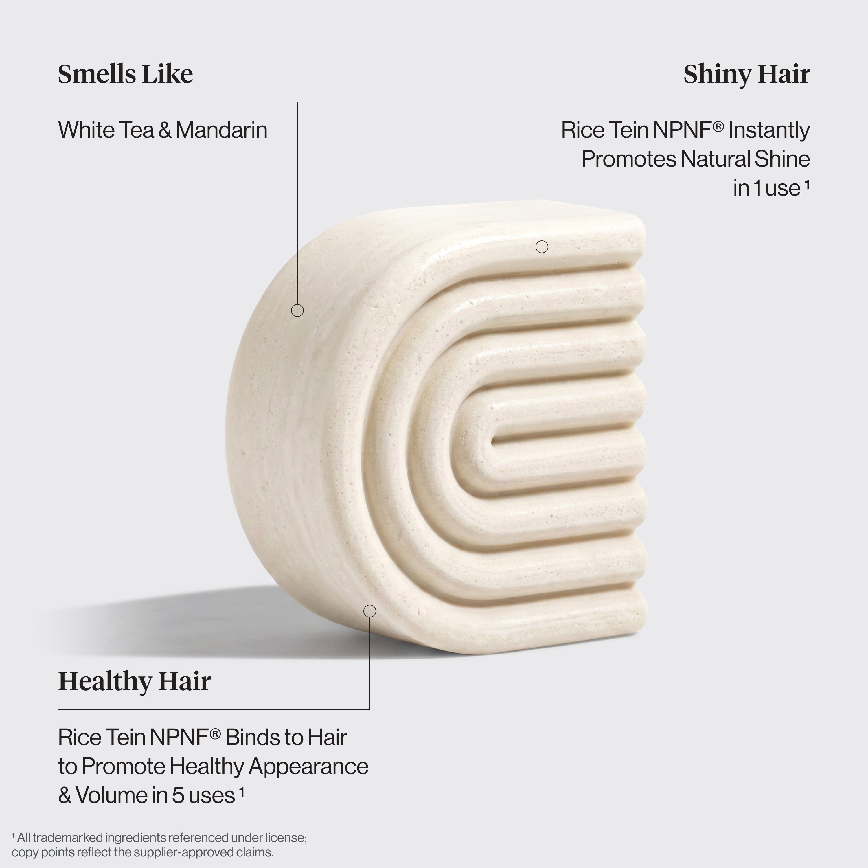 Rice Water Shampoo &amp; Conditioner Bar Combo for Hair Growth
