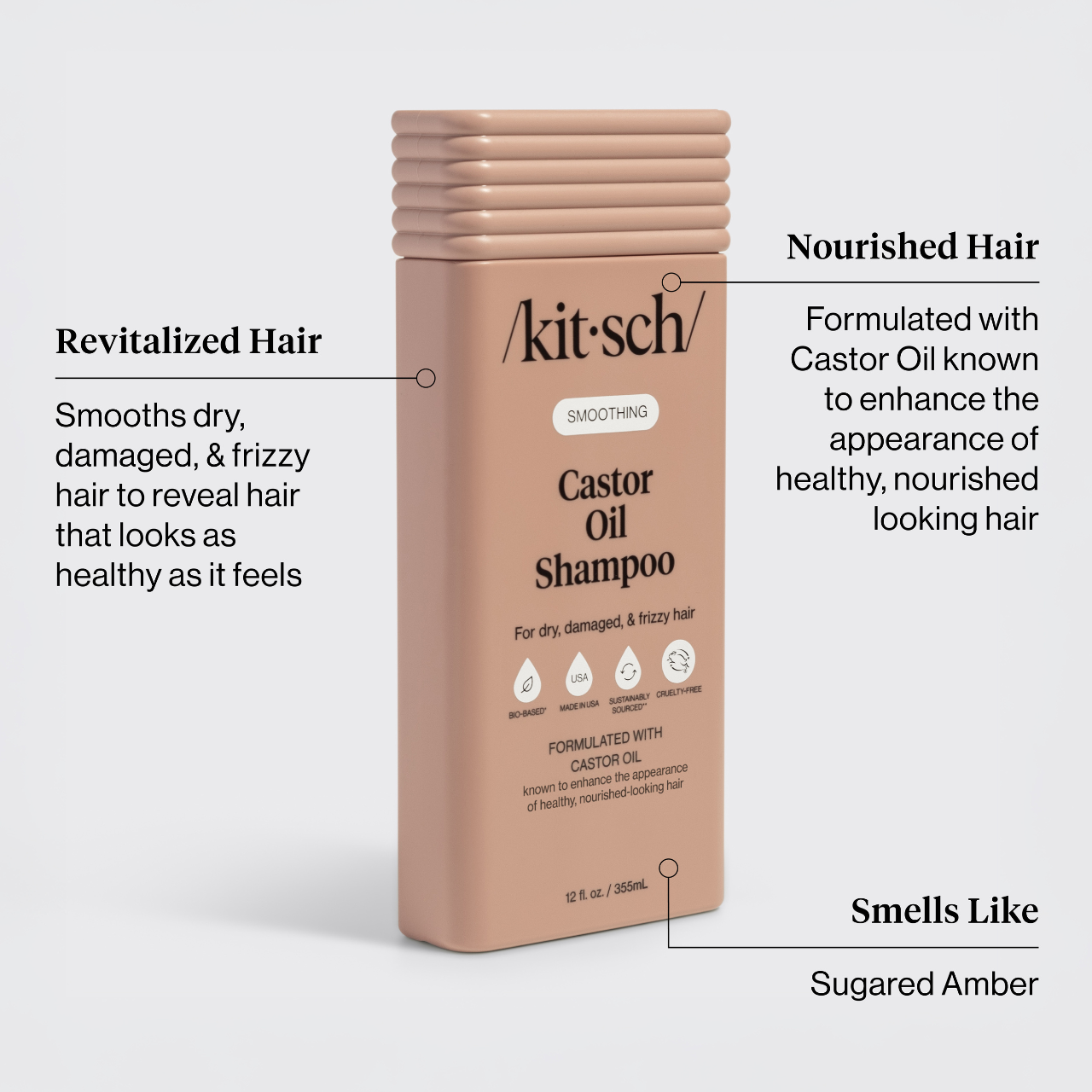 Castor Oil Nourishing Shampoo &amp; Conditioner Combo
